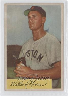 1954 Bowman - [Base] #114 - Willard Nixon [Noted]