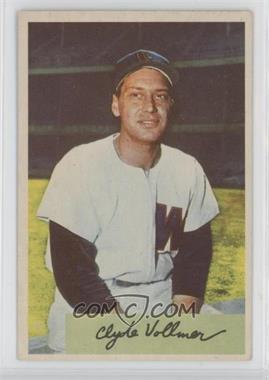 1954 Bowman - [Base] #136 - Clyde Vollmer