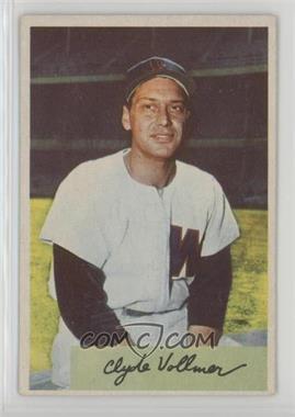 1954 Bowman - [Base] #136 - Clyde Vollmer