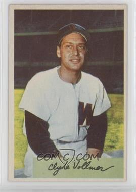 1954 Bowman - [Base] #136 - Clyde Vollmer