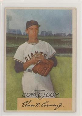 1954 Bowman - [Base] #137 - Elmer 'Al' Corwin