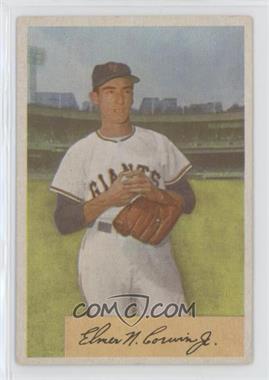 1954 Bowman - [Base] #137 - Elmer 'Al' Corwin [Good to VG‑EX]