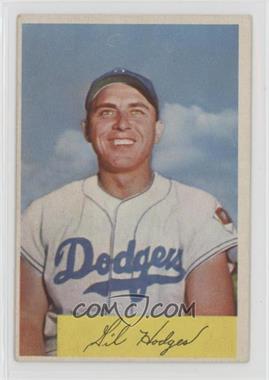 1954 Bowman - [Base] #138.2 - Gil Hodges (Field Avg is .992 & .991) [Good to VG‑EX]