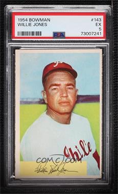 1954 Bowman - [Base] #143 - Willie Jones [PSA 5 EX]