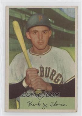 1954 Bowman - [Base] #155 - Frank Thomas