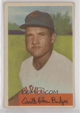 1954 Bowman - [Base] #156.2 - Rocky Bridges (assists: 328/475) [Good to VG‑EX]
