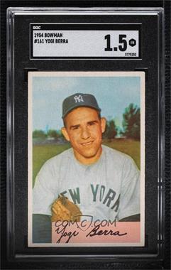 1954 Bowman - [Base] #161 - Yogi Berra [SGC 1.5 FR]