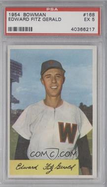 1954 Bowman - [Base] #168 - Ed Fitzgerald [PSA 5 EX]