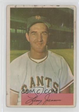 1954 Bowman - [Base] #169 - Larry Jansen [Poor to Fair]