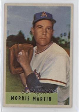 1954 Bowman - [Base] #179.1 - Morris Martin (E.R.A. 4.44)