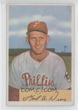 1954 Bowman - [Base] #191 - Karl Drews