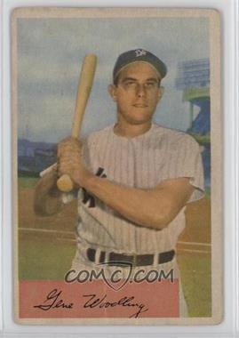 1954 Bowman - [Base] #209 - Gene Woodling [Good to VG‑EX]