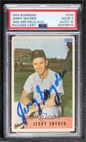 Jerry Snyder  (Field Avg is.968 &.968) [PSA Authentic PSA/DNA Ce…