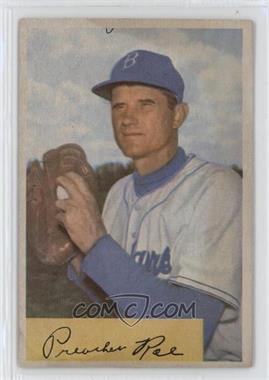 1954 Bowman - [Base] #218.2 - Preacher Roe (Ink Loop in Sky)