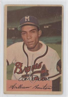 1954 Bowman - [Base] #224 - William 'Bill' Bruton [Good to VG‑EX]