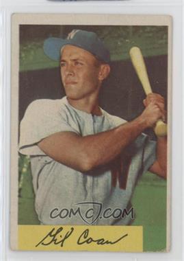 1954 Bowman - [Base] #40 - Gil Coan [Good to VG‑EX]