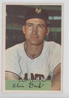 1954 Bowman - [Base] #41.1 - Alvin 'Al' Dark (.986,.960 Field Avg.)