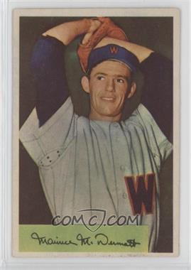 1954 Bowman - [Base] #56 - Maurice 'Maury' McDermott