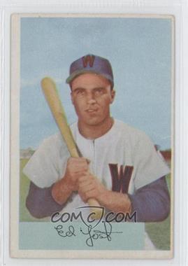 1954 Bowman - [Base] #72 - Eddie Yost [Good to VG‑EX]