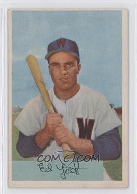 1954 Bowman - [Base] #72 - Eddie Yost