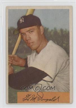 1954 Bowman - [Base] #97.1 - Gil McDougald (Name Background is Yellow) [Good to VG‑EX]