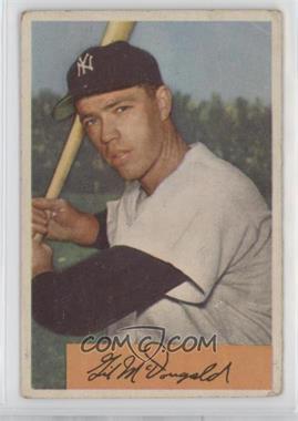 1954 Bowman - [Base] #97.1 - Gil McDougald (Name Background is Yellow) [Good to VG‑EX]