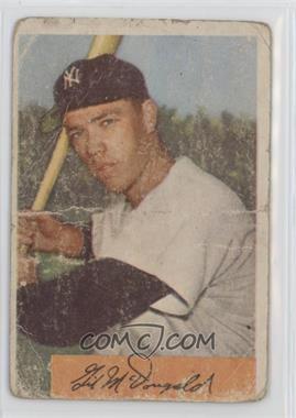 1954 Bowman - [Base] #97.1 - Gil McDougald (Name Background is Yellow) [COMC RCR Poor]