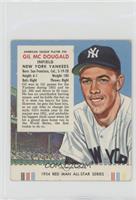 Gil McDougald (Contest Expires March 31, 1955) [Poor to Fair]