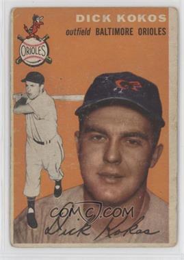 1954 Topps - [Base] #106 - Dick Kokos [Good to VG‑EX]