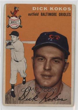 1954 Topps - [Base] #106 - Dick Kokos [Good to VG‑EX]