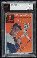 Ted Williams (White Back) [BVG 3 VERY GOOD]