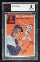 Ted Williams (White Back) [BVG 5 EXCELLENT]