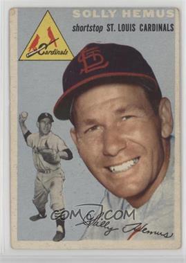 1954 Topps - [Base] #117 - Solly Hemus