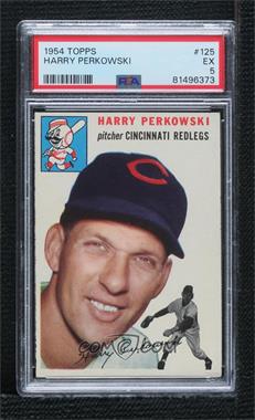 1954 Topps - [Base] #125 - Harry Perkowski [PSA 5 EX]