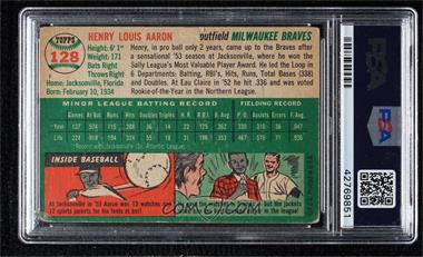 1954 Topps - [Base] #128 - Hank Aaron [PSA 2 GOOD] - Courtesy of COMC.com