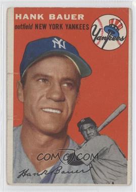 1954 Topps - [Base] #130 - Hank Bauer [Good to VG‑EX]