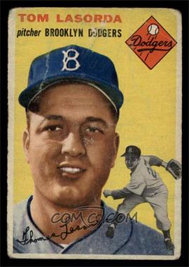 1954 Topps - [Base] #132 - Tom Lasorda [FAIR]