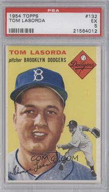 1954 Topps - [Base] #132 - Tom Lasorda [PSA 5 EX]