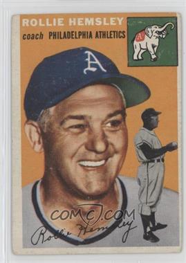 1954 Topps - [Base] #143 - Rollie Hemsley [Good to VG‑EX]
