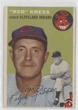 1954 Topps - [Base] #160 - Red Kress