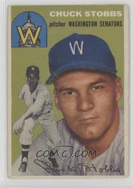 1954 Topps - [Base] #185 - Chuck Stobbs [Good to VG‑EX]