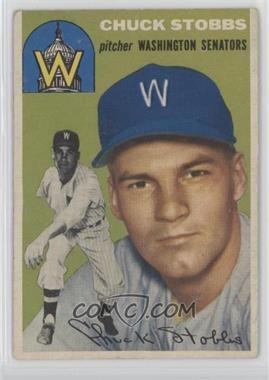 1954 Topps - [Base] #185 - Chuck Stobbs [Good to VG‑EX]