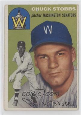 1954 Topps - [Base] #185 - Chuck Stobbs [Good to VG‑EX]