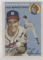 Warren Spahn (White Back) [Good to VG‑EX]