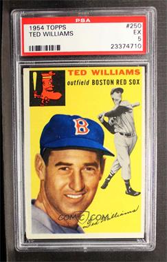 1954 Topps - [Base] #250 - Ted Williams [PSA 5 EX]