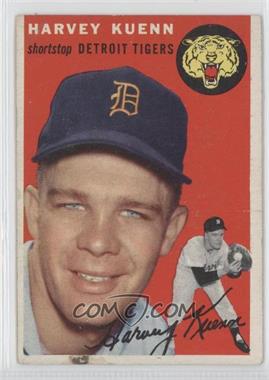 1954 Topps - [Base] #25.1 - Harvey Kuenn (White Back) [Good to VG‑EX]