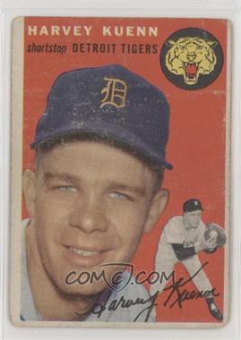 1954 Topps - [Base] #25.1 - Harvey Kuenn (White Back) [Good to VG‑EX]