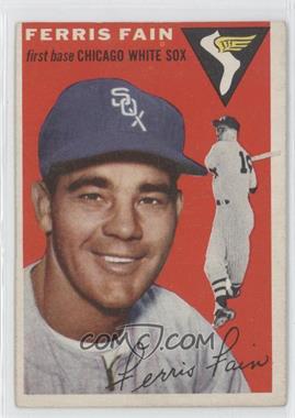 1954 Topps - [Base] #27.1 - Ferris Fain (White Back)