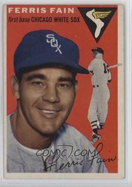 1954 Topps - [Base] #27.1 - Ferris Fain (White Back)