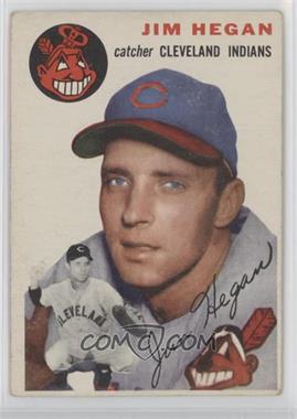 1954 Topps - [Base] #29.1 - Jim Hegan (White Back) [Good to VG‑EX]